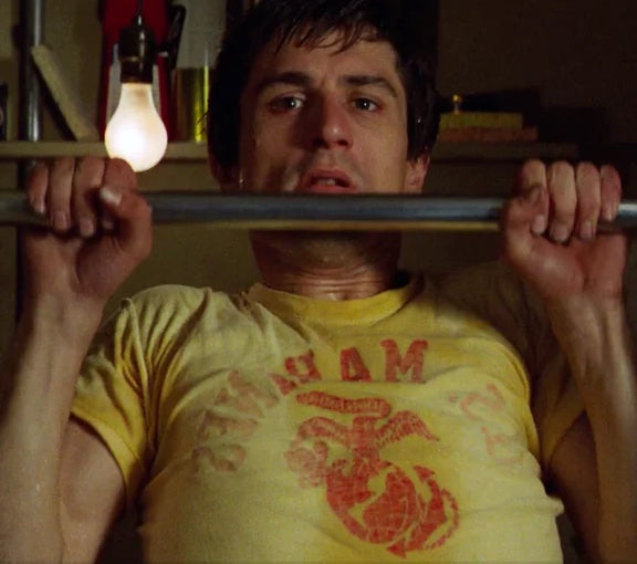 Taxi Driver Yellow US Marines T Shirt